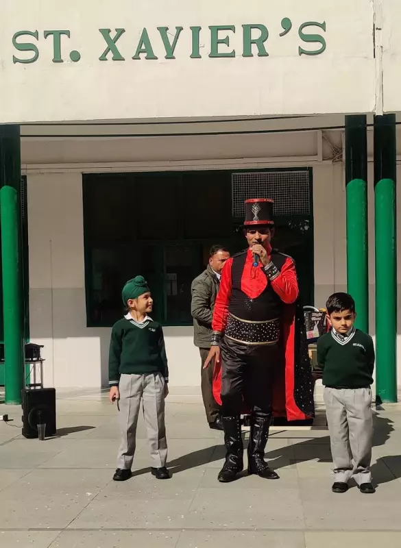 St. Xavier's Mohali Hosts Enchanting Magic Show for Students