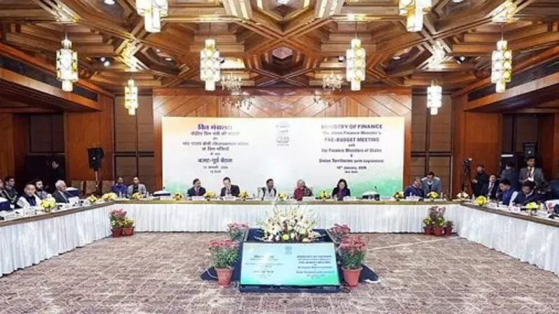 States Flag Revenue Loss from GST Cuts, Seek Fiscal Powers in Pre-Budget Meet