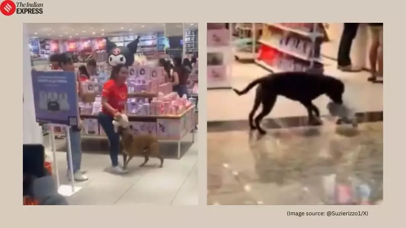 Stray Dog's Heartwarming Toy Store Adventure Wins Hearts, Shoppers Buy Him Toy