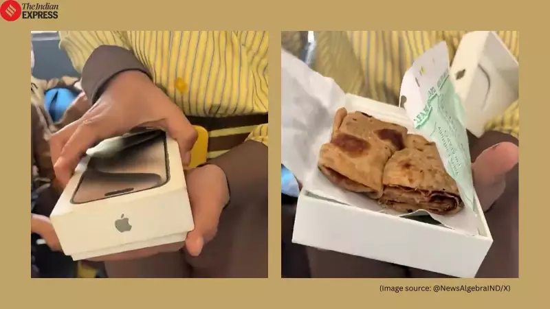Student's iPhone Paratha Box Stuns Teacher, Viral Video Shows Indian Jugaad