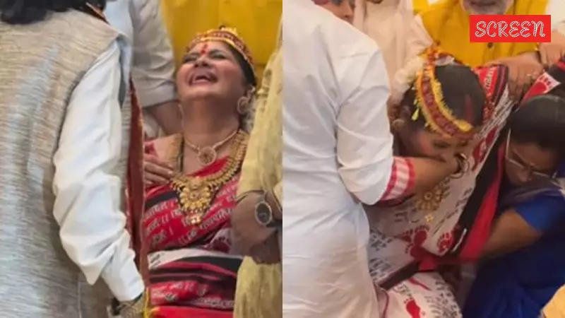 Sudha Chandran Overwhelmed at Mata Ki Chowki: Viral Videos Capture Emotional Moment