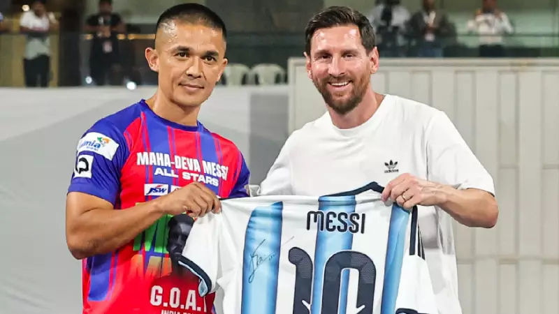 Sunil Chhetri reveals injury nearly kept him from meeting Lionel Messi in Mumbai