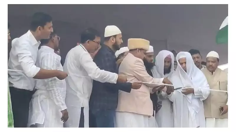 Suspended TMC MLA Humayun Kabir Lays Mosque Foundation in Bengal on Babri Demolition Day