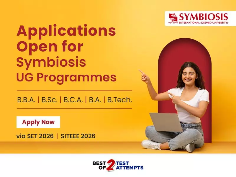 Symbiosis International University Opens SET, SITEEE 2026 Applications for UG Courses