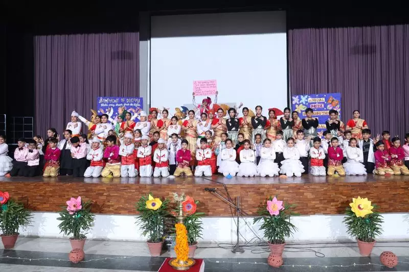 Symphony of Dreams: 600 Students Showcase Talent at DAV Public School Event