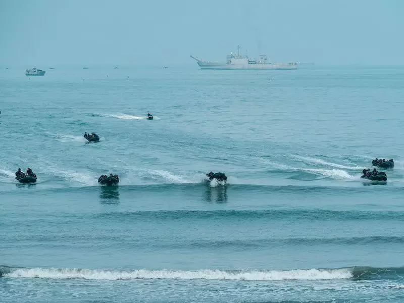 Taiwan Spots 18 Chinese Military Aircraft, 7 Vessels Near Its Territory