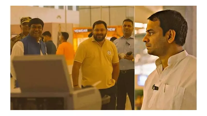 Tejashwi and Tej Pratap Yadav's Airport Encounter Sparks Political Buzz During Bihar Elections