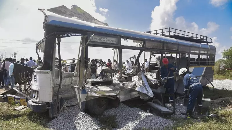 Telangana Bus Horror: Survivor Recalls How Sitting on Conductor Side Saved Lives