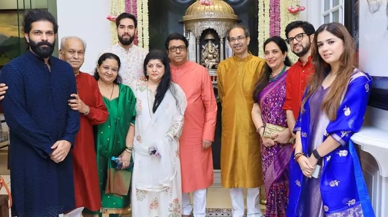 Thackeray Family Reunites for Bhai Dooj: A Festive Display of Unity After Ganeshotsav and Diwali
