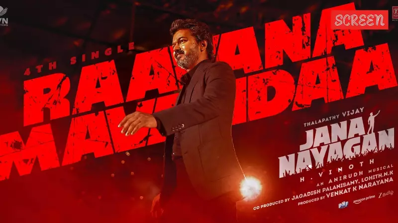 Thalapathy Vijay's 'Raavana Mavandaa' from Jana Nayagan is a High-Octane Hit