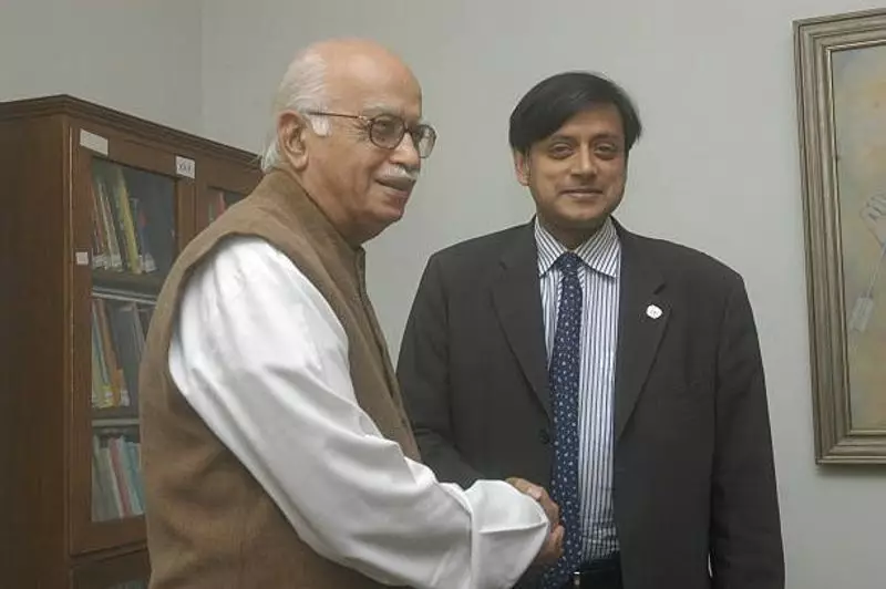 Tharoor Defends Advani: Career Can't Be Judged By One Episode