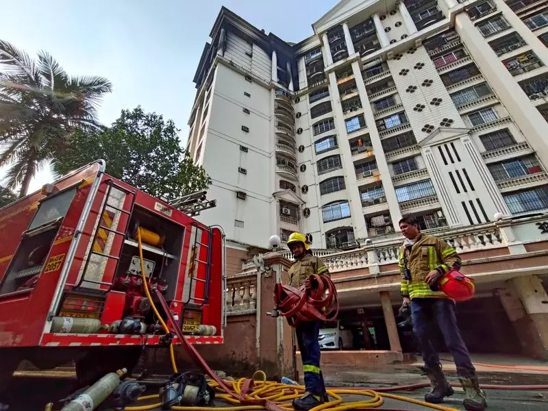 Tragic Navi Mumbai Fire Claims 4 Lives, Leaves 10 Injured in Residential Building Blaze
