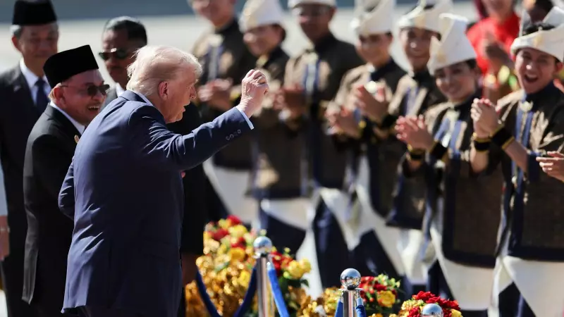 Trump's Red Carpet Dance Steals Spotlight at Malaysia Peace Deal Signing | Watch Video