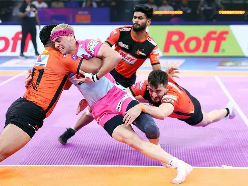 U Mumba Clinch Nail-Biting 37-36 Victory Over Jaipur Pink Panthers in PKL Thriller!