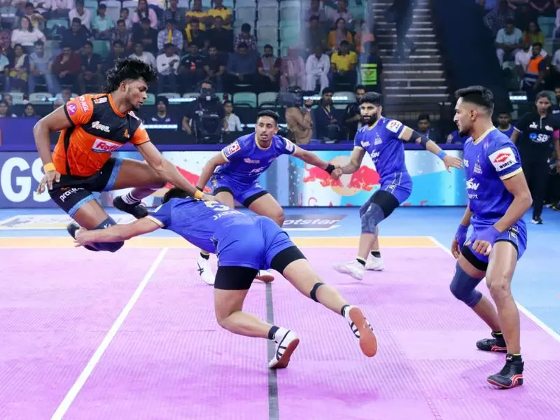U Mumba Clinch Nail-Biting Tie-Breaker Victory Against Haryana Steelers to Secure PKL 12 Playoff Spot