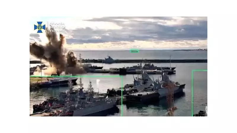 Ukraine Strikes Russian Submarine in Historic Underwater Drone Attack