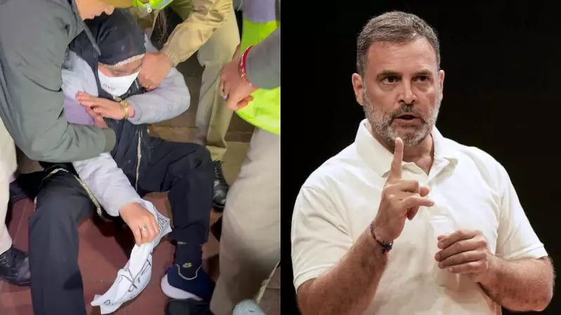 Unnao Rape Victim Seeks Rahul Gandhi's Support After India Gate Manhandling