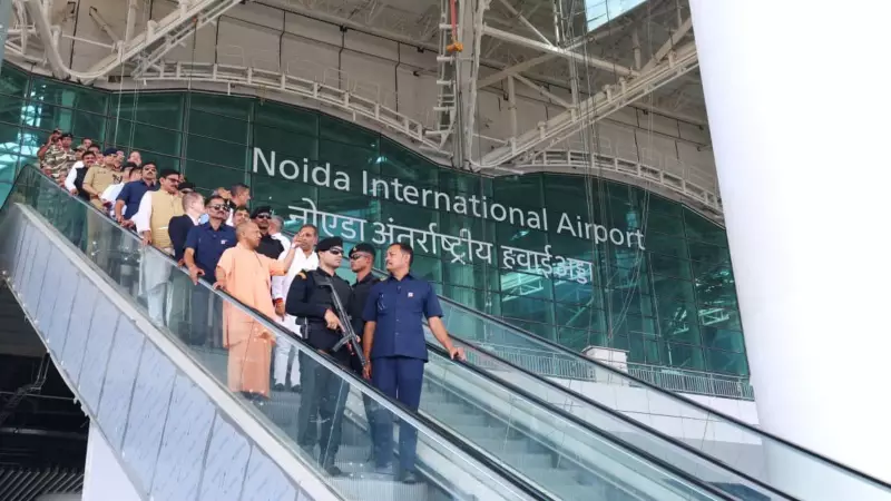 UP's Mega Leap: CM Yogi Reviews Noida International Airport Progress, Set to Transform Regional Economy