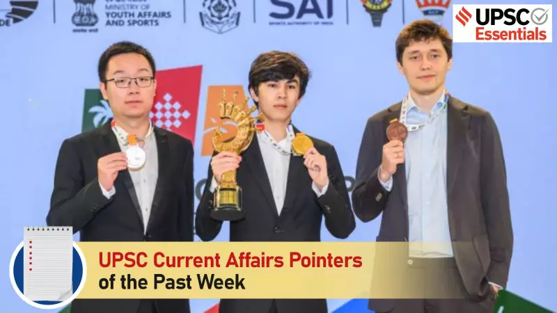 UPSC Current Affairs Weekly Digest: Key Events from Nov 24-30, 2025