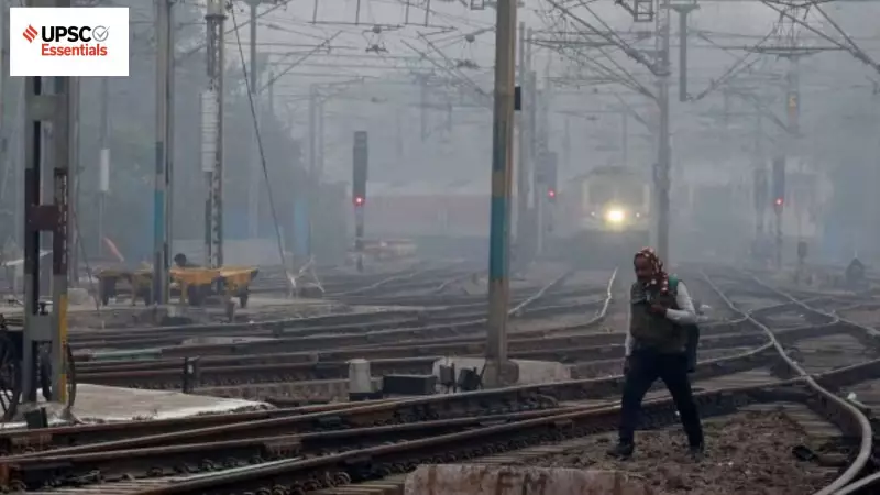 UPSC Mains Practice: Fog Disruptions in North India & Kashmir's Role in Buddhism