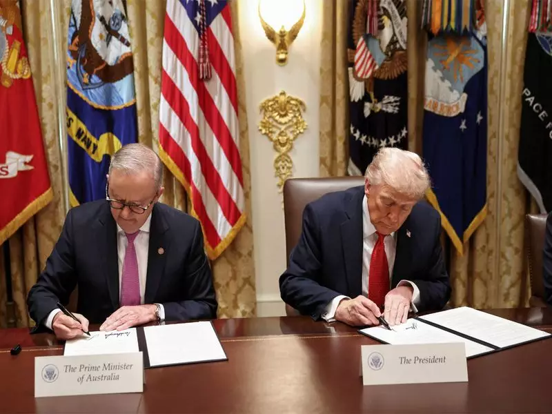 US & Australia Forge Billion-Dollar Pact on Critical Minerals & Defence Cooperation