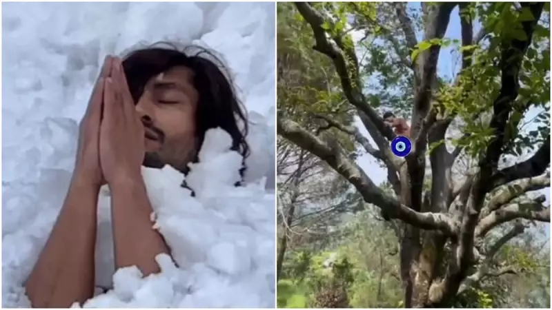 Vidyut Jammwal's Nude Tree Climb Stuns Internet: Video Goes Viral