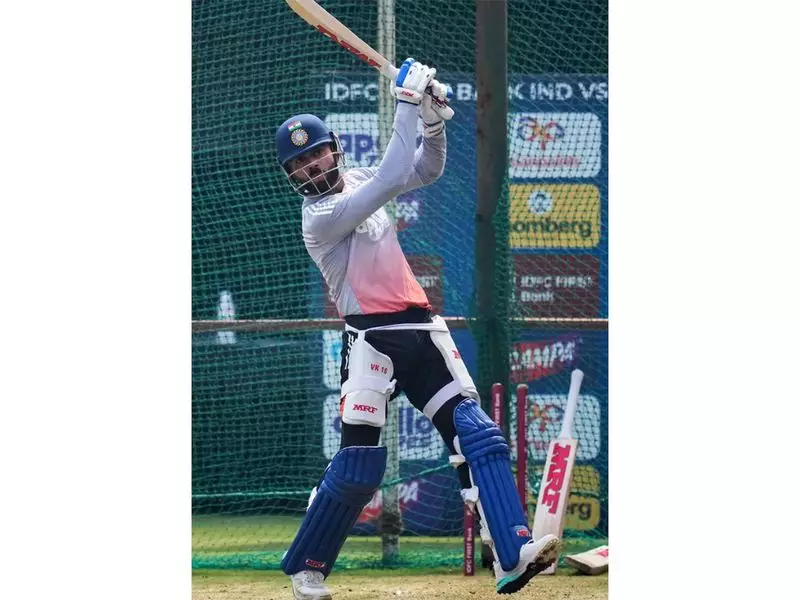 Virat Kohli sweats it out in nets ahead of 1st NZ ODI at Vadodara