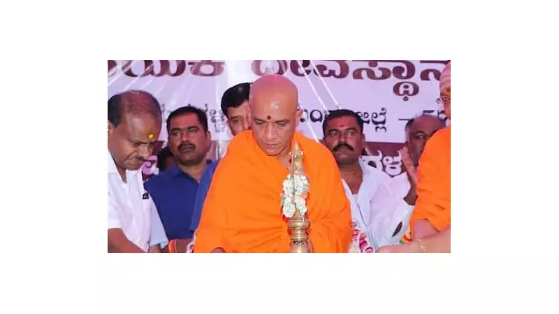 Vokkaliga Seer Backs Shivakumar for Karnataka CM Post