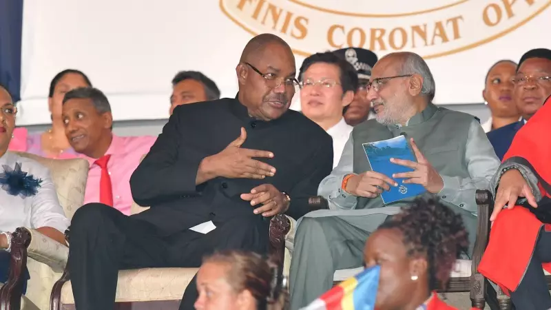 VP Radhakrishnan Represents India at Seychelles President's Swearing-In Ceremony | Strengthening Bilateral Ties