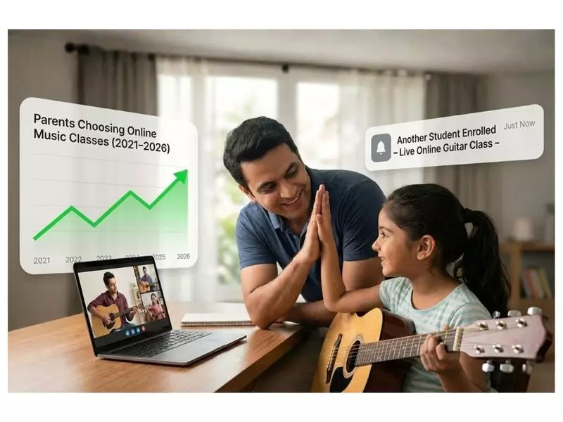 Why Indian Parents Are Opting for Online Music Classes for Kids in 2026