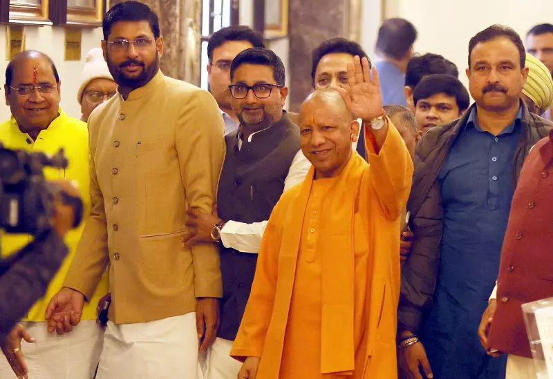 Yogi Reviews Preps for PM Modi's Dec 25 Visit to Inaugurate Rashtra Prerna Sthal in Lucknow
