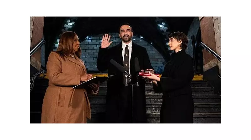 Zohran Mamdani Sworn in as NYC Mayor at Historic Subway Station