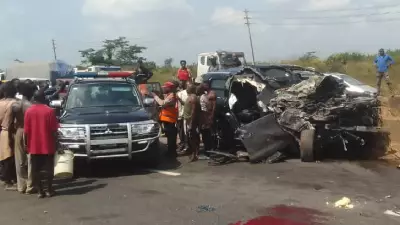 Anthony Joshua Stable After Fatal Car Crash in Nigeria, 2 Team Members Killed