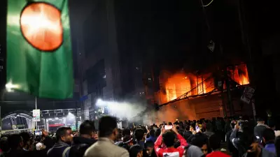 BJP Labels Bangladesh Unrest 'Well-Planned Conspiracy' Amid Hindu Attacks