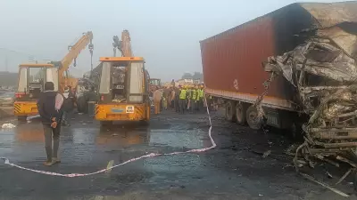 Chitradurga Horror: 9 Killed as Truck Rams Sleeper Bus Near Hiriyur