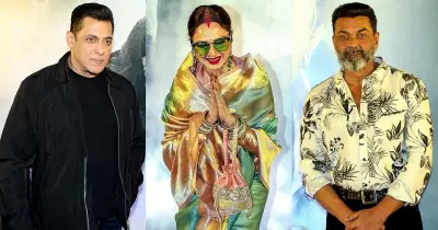 Ikkis Screening: Bollywood Stars Rekha, Salman Khan, Deol Family Back Agastya Nanda