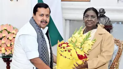 Nitin Nabin Meets President Murmu, Ex-VP Naidu on Christmas Day