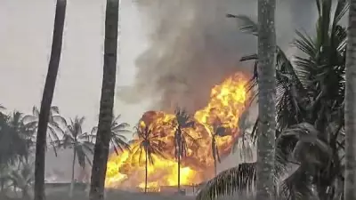 ONGC Tames Andhra's Konaseema Gas Well Fire After 5-Day Battle