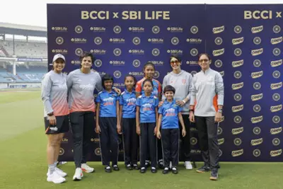 SBI Life & BCCI Host Dream Meet for Young Girls with Indian Women's Cricket Team