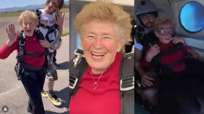 Skydiving Grandma Kim Knor, 86, Hits 1000 Jumps & Wins Gold Wings