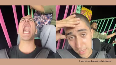 UK Vlogger's ₹83 Swing Ride in India Goes Viral Over Safety Concerns
