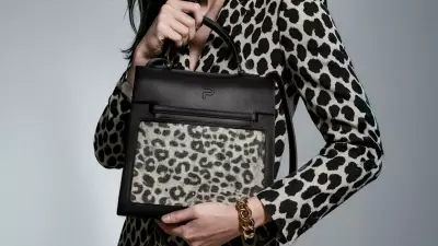 World's First Luxury Smart Handbag Changes Colour to Match Your Outfit