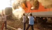Amritsar-Saharsa Garib Rath Express Coach Catches Fire in Punjab | Major Disaster Averted