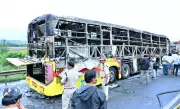 Andhra Pradesh Bus Inferno: Police Book Both Drivers for Negligent Driving After Tragic Accident