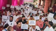 Assam Health Workers Demand Equal Pay, Job Security in Massive Protest | NHM Staff Rally