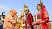 Ayodhya Deepotsav: CM Yogi Adityanath Leads Grand Celebrations as Both Deputy CMs Give Event a Miss