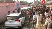 Bihar Deputy CM Vijay Sinha's Convoy Attacked in Lakhisarai During Polling Day - Security Breach Raises Alarm
