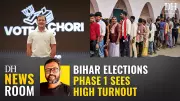 Bihar Elections 2025: Phase 1 Records Over 60% Voter Turnout - Who's Dominating the Political Narrative?