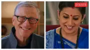 Bill Gates Says 'Jai Shri Krishna' to Smriti Irani, Video of Their 'Kyunki Saas Bhi Kabhi Bahu Thi' Moment Goes Viral