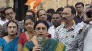 BJP MP Medha Kulkarni Performs 'Purification' Ritual at Shaniwarwada After Namaz Offering Sparks Controversy | Pune News